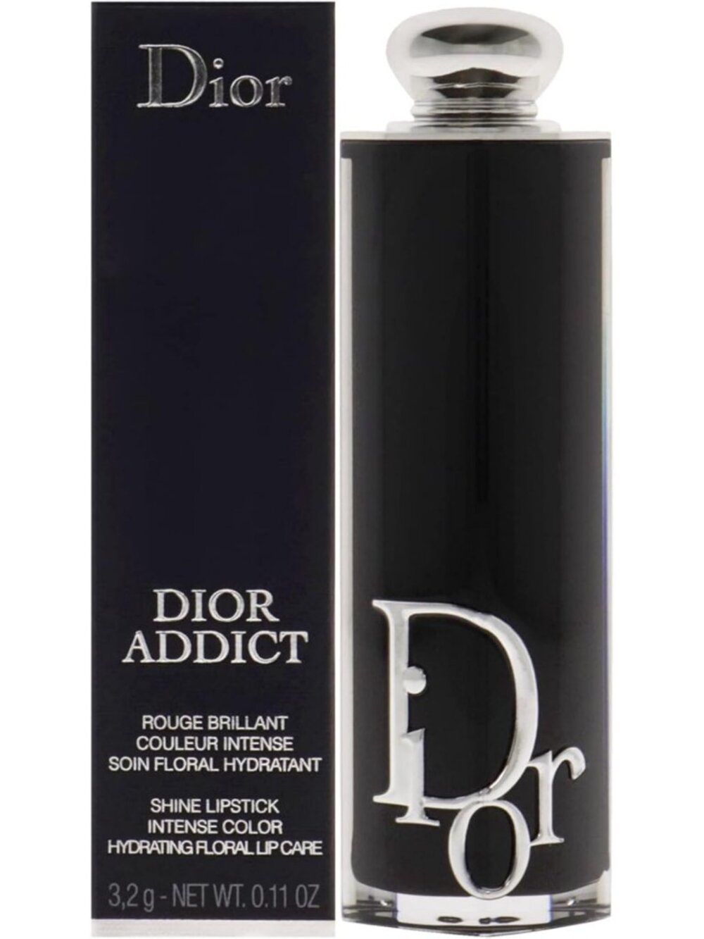 Hydrating Shine Lipstick - 976 Be Dior | Refillable Lip Color for Women 0.11 oz